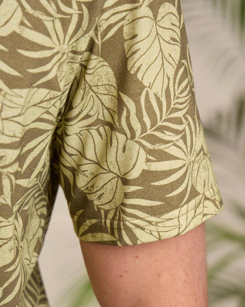 T-shirt palmiers Giulio - MISE AU GREEN - 3