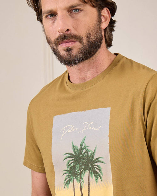 T-shirt palmiers - MISE AU GREEN - 2