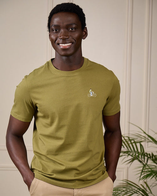 T-shirt brodé - MISE AU GREEN - 1