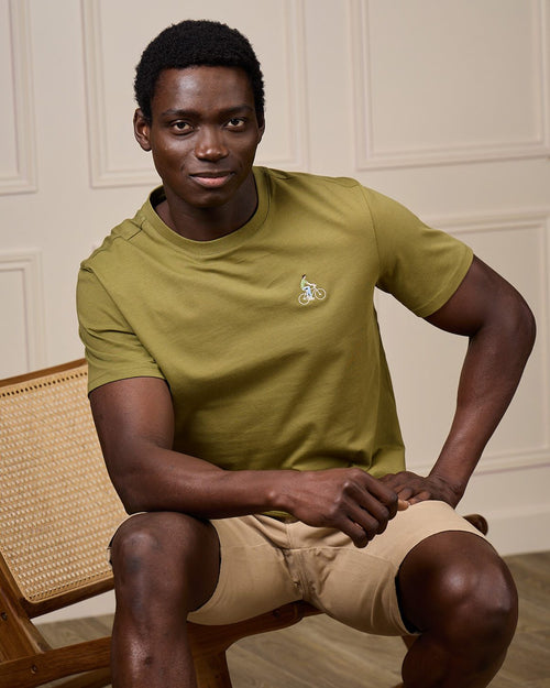 T-shirt brodé - MISE AU GREEN - 4