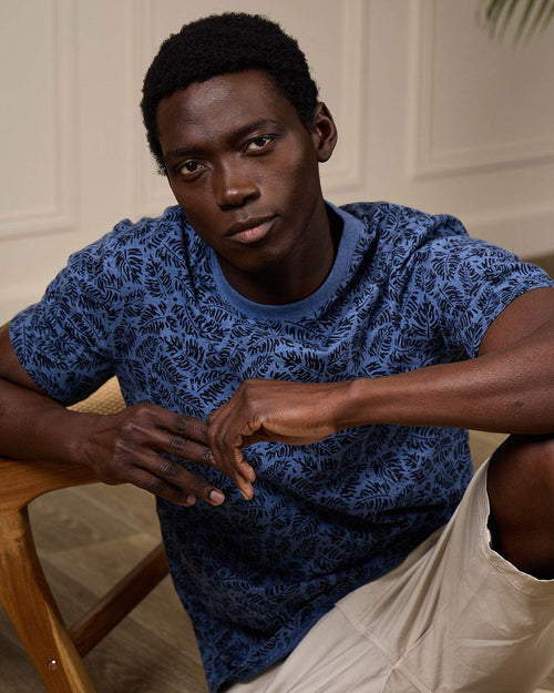 T-shirt feuillages Gustav - MISE AU GREEN - 7