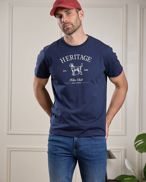 T-shirt imprimé chien - MISE AU GREEN - 1