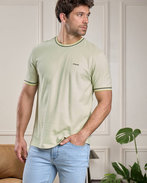 T-shirt maille piquée - MISE AU GREEN - 8