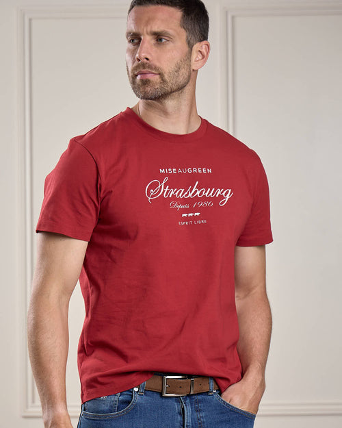 T-shirt imprimé Strasbourg - MISE AU GREEN - 1