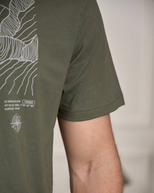 T-shirt imprimé montagne - MISE AU GREEN - 3