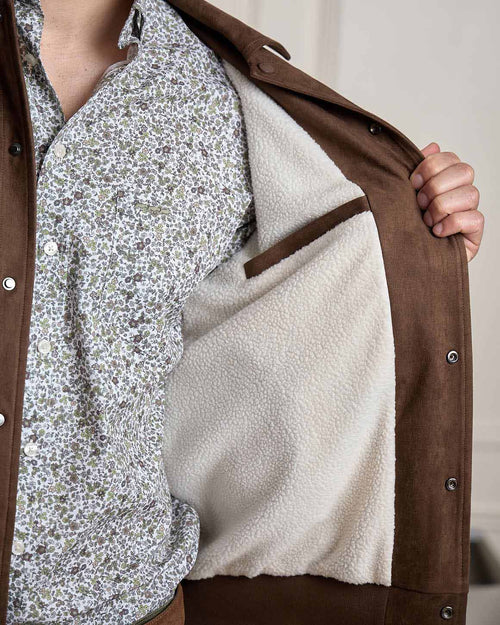 Veste suédine Harlem - MISE AU GREEN - 5