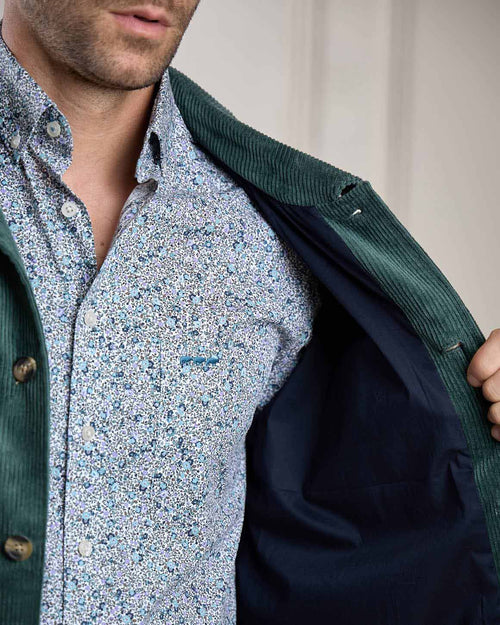 Veste peintre en velours côtelé - MISE AU GREEN - 2