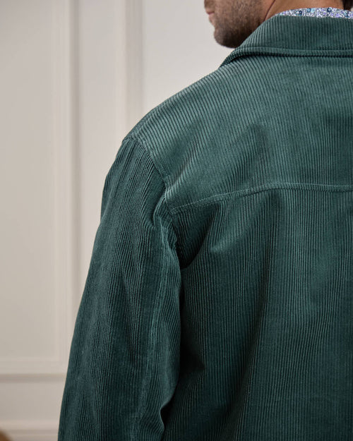 Veste peintre en velours côtelé - MISE AU GREEN - 8