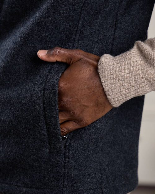 Gilet sans manches en laine - MISE AU GREEN - 2