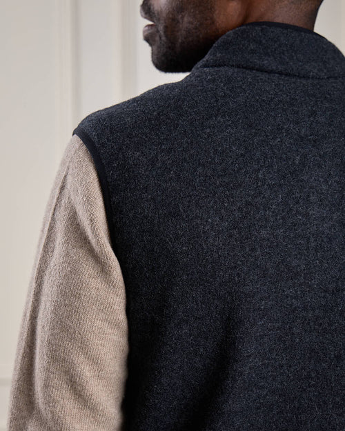 Gilet sans manches en laine - MISE AU GREEN - 6