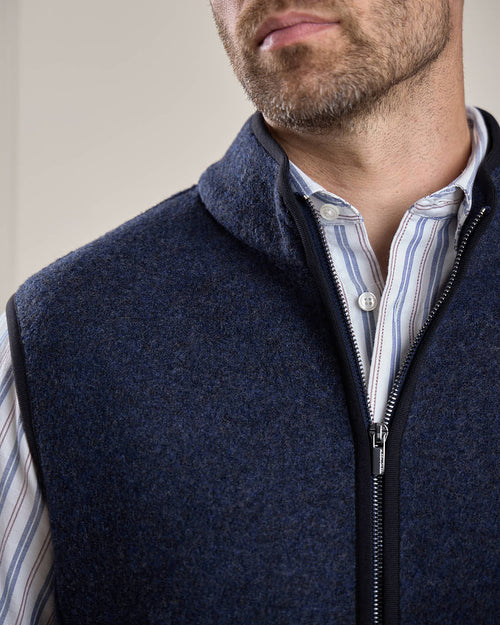 Gilet sans manches en laine - MISE AU GREEN - 6