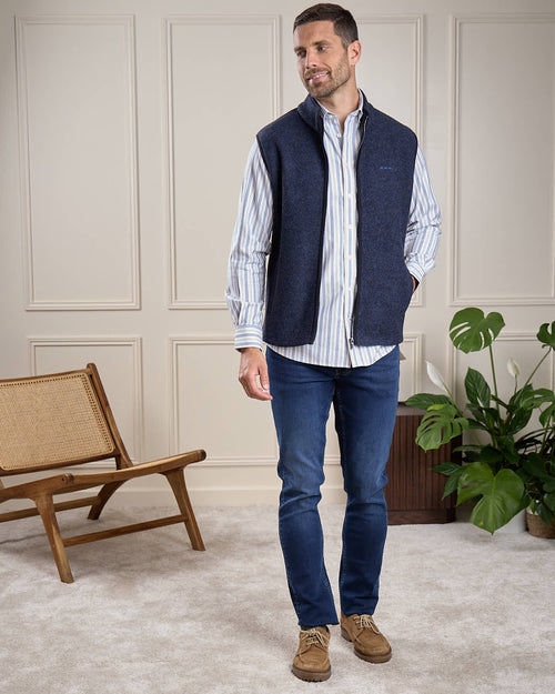 Gilet sans manches en laine - MISE AU GREEN - 8