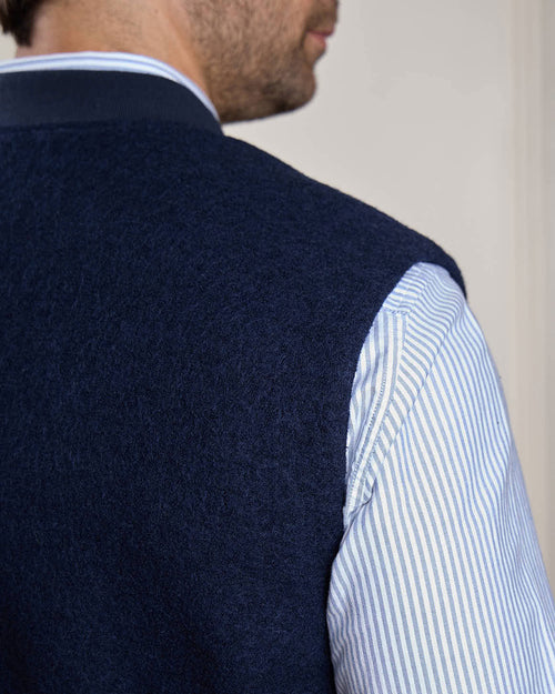 Veste sans manches en laine - MISE AU GREEN - 3