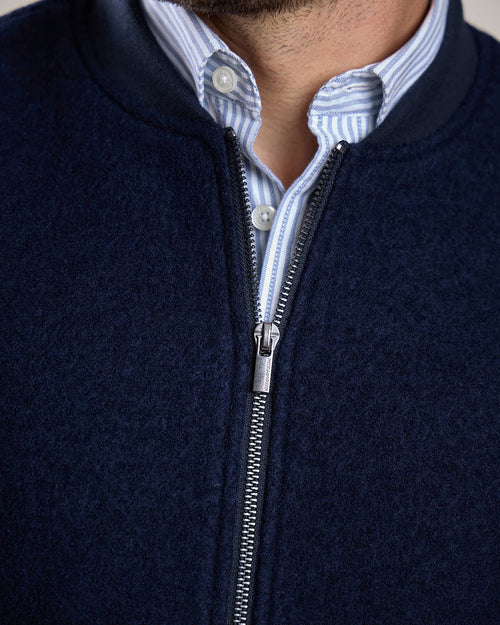 Veste sans manches en laine - MISE AU GREEN - 4