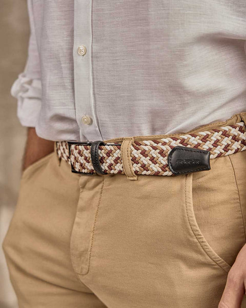 Ceinture tressée Dillan - MISE AU GREEN - 1