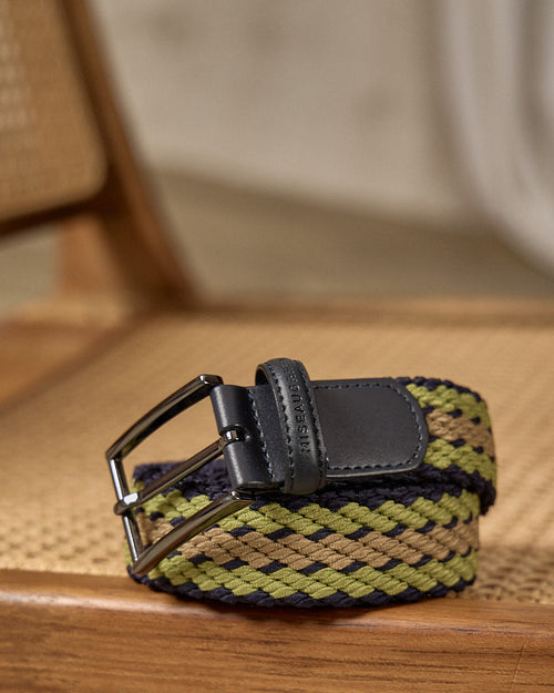 Ceinture tressée Dwayne - MISE AU GREEN - 1