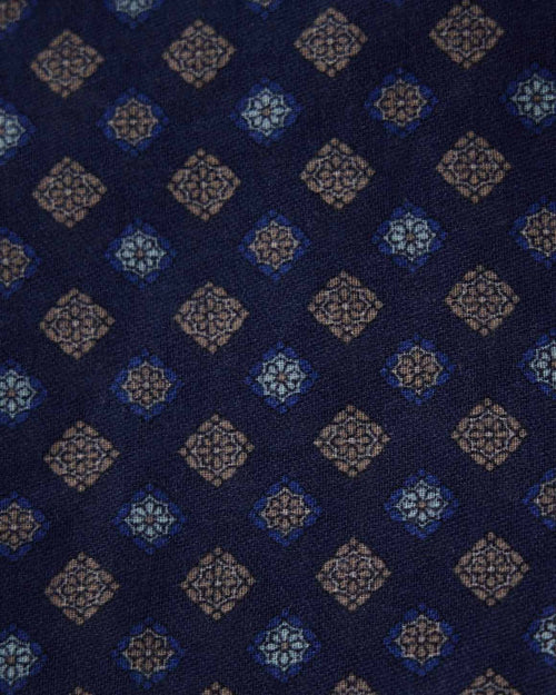 Chèche micro motifs - MISE AU GREEN - 3