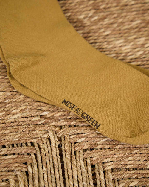 Chaussettes broderie palmier - MISE AU GREEN - 3