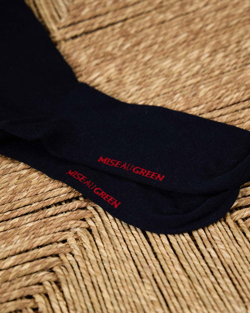 Chaussettes broderie cœur - MISE AU GREEN - 4