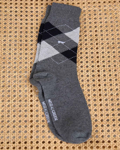 Chaussettes jacquard - MISE AU GREEN - 1