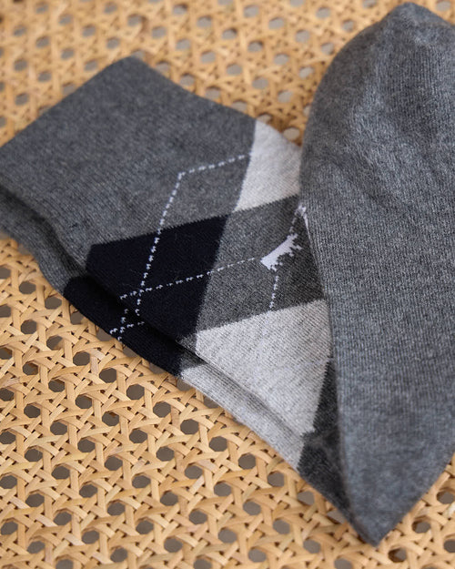 Chaussettes jacquard - MISE AU GREEN - 4