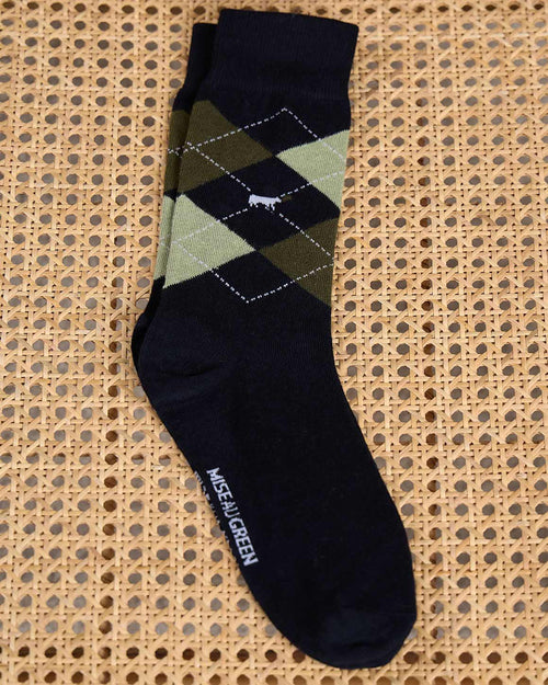 Chaussettes jacquard - MISE AU GREEN - 4