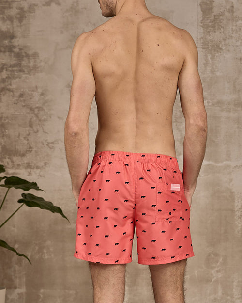Short de bain imprimé petites vaches - MISE AU GREEN - 6