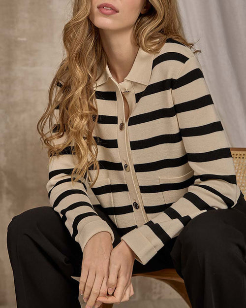 Cardigan Dorine - MISE AU GREEN - 5