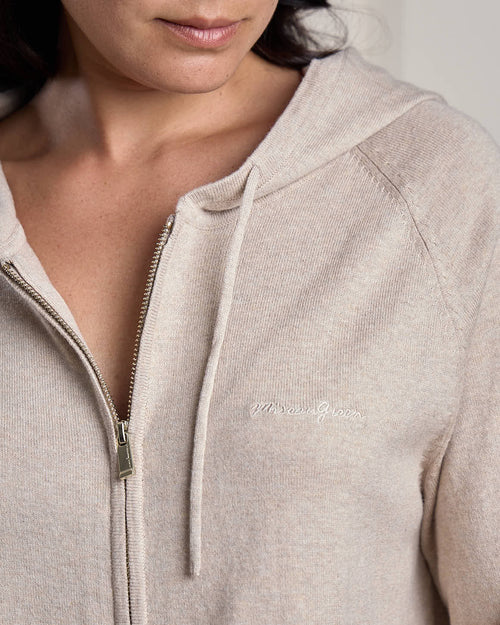 Cardigan zippé Gisèle - MISE AU GREEN - 1