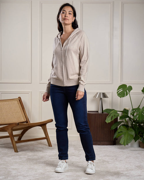 Cardigan zippé Gisèle - MISE AU GREEN - 2