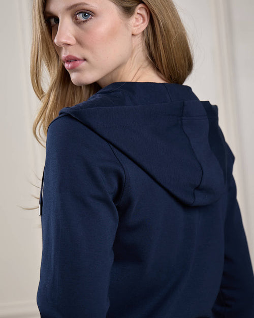 Sweat zippé à capuche Habbie - MISE AU GREEN - 5