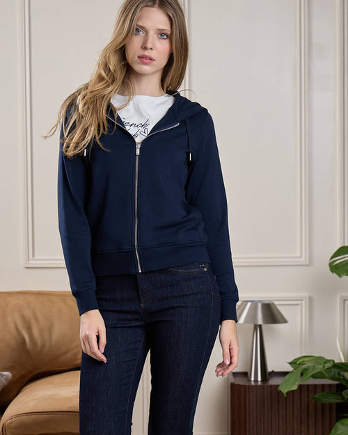 Sweat zippé à capuche Habbie - MISE AU GREEN - 8