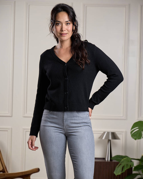 Cardigan boutonné Hamber - MISE AU GREEN - 7