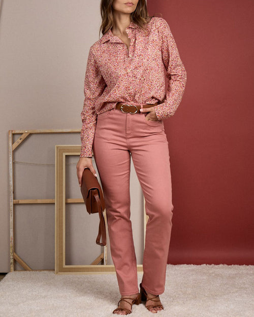 Chemise à imprimé floral - MISE AU GREEN - 3