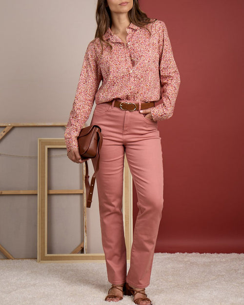 Chemise à imprimé floral - MISE AU GREEN - 4