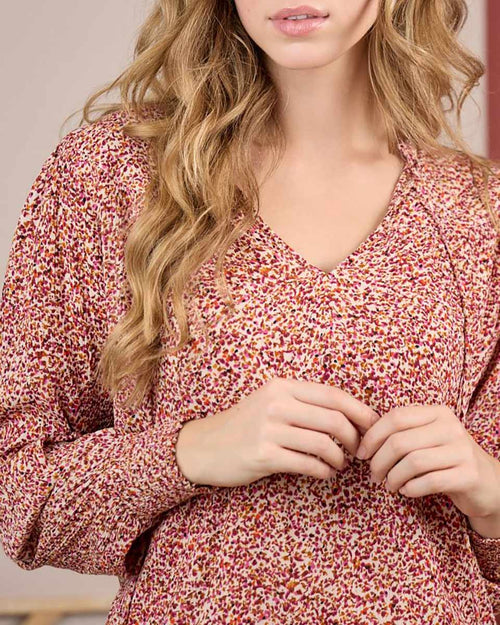 Blouse inspiration florale - MISE AU GREEN - 4