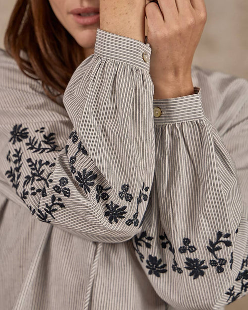 Chemise broderie Dakota - MISE AU GREEN - 2