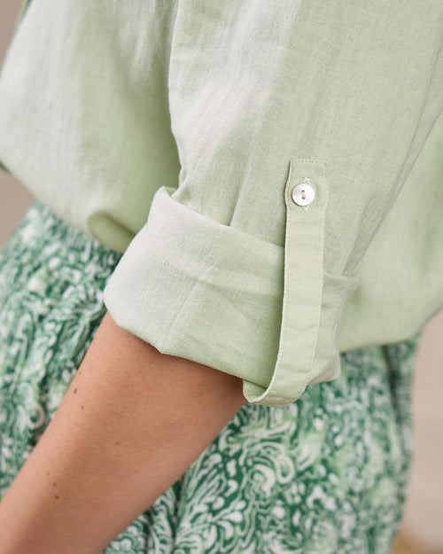 Chemise lin et viscose - MISE AU GREEN - 4