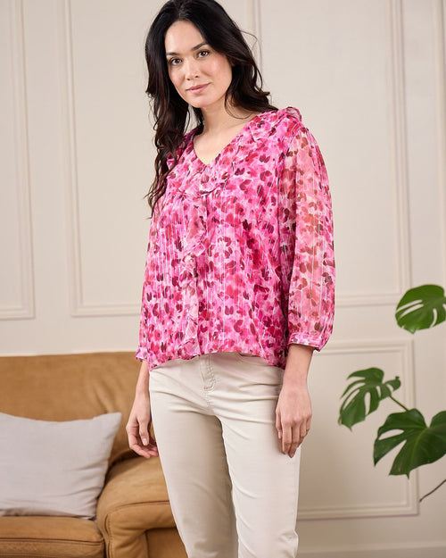 Chemise fleurie Rosa - MISE AU GREEN - 7