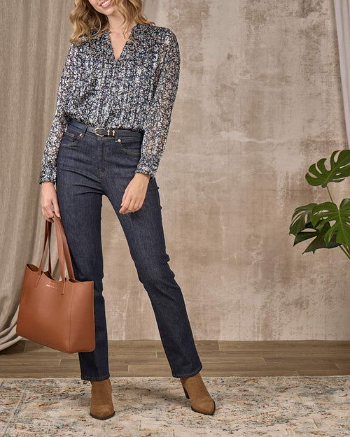 Blouse fleurie - MISE AU GREEN - 1
