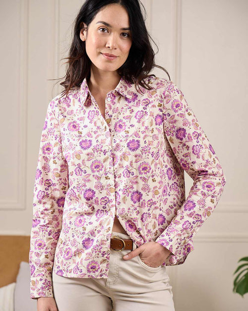 Chemise imprimée Émilia - MISE AU GREEN - 3