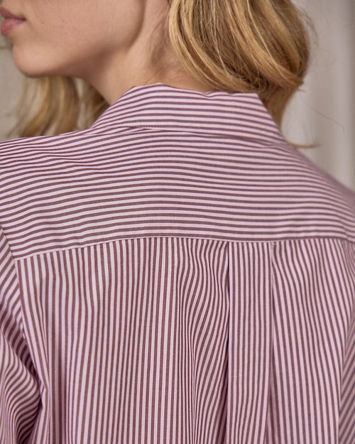 Chemise fines rayures - MISE AU GREEN - 4