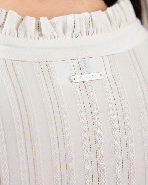 Chemise à volants Gabbie - MISE AU GREEN - 5