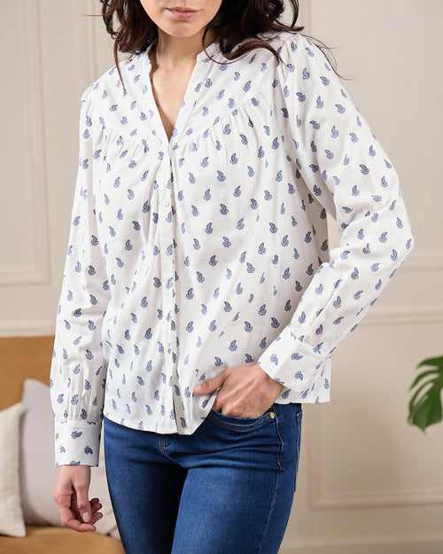 Blouse imprimée - MISE AU GREEN - 1