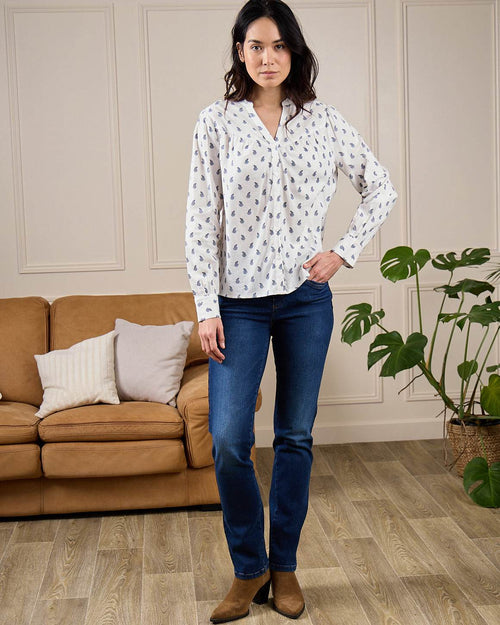 Blouse imprimée - MISE AU GREEN - 3