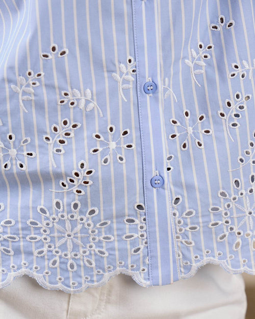 Chemise broderies Gillia - MISE AU GREEN - 4