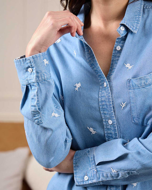 Chemise denim Ginger - MISE AU GREEN - 1