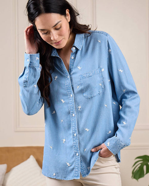 Chemise denim Ginger - MISE AU GREEN - 2