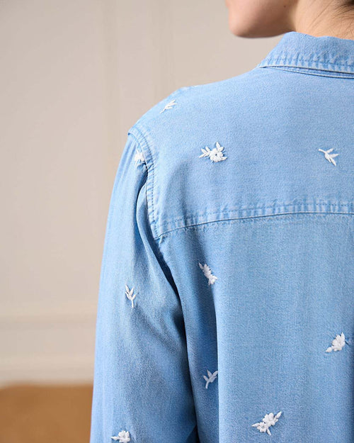 Chemise denim Ginger - MISE AU GREEN - 4