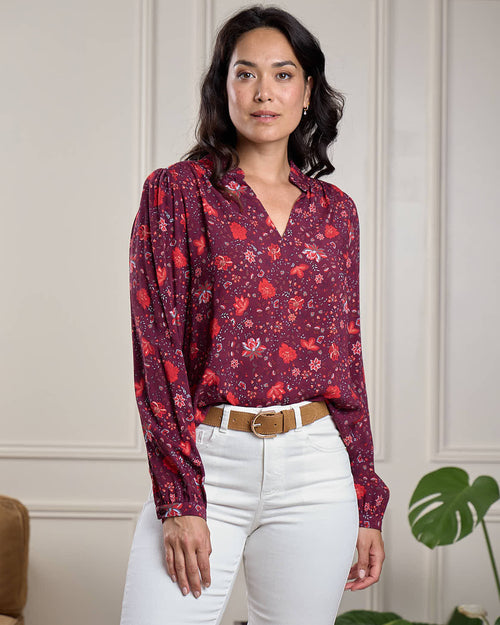 Blouse imprimée - MISE AU GREEN - 1